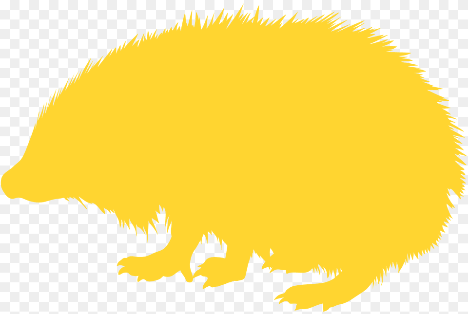 Hedgehog Silhouette, Animal, Mammal Free Transparent Png