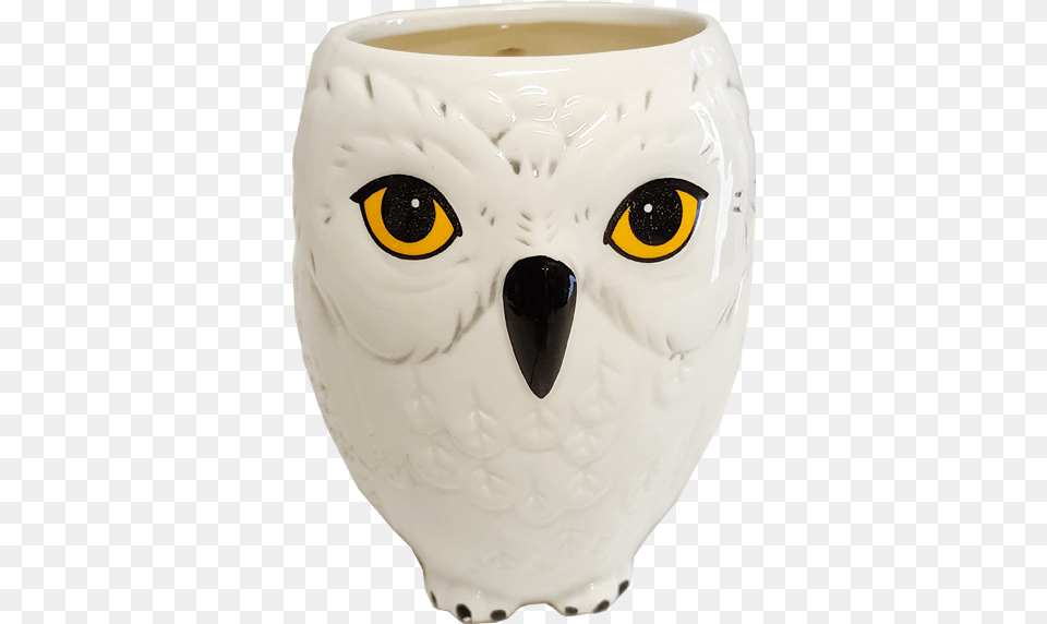 Hedwig 3d Mug Harry Potter 3d Hedwig, Art, Jar, Porcelain, Pottery Free Png