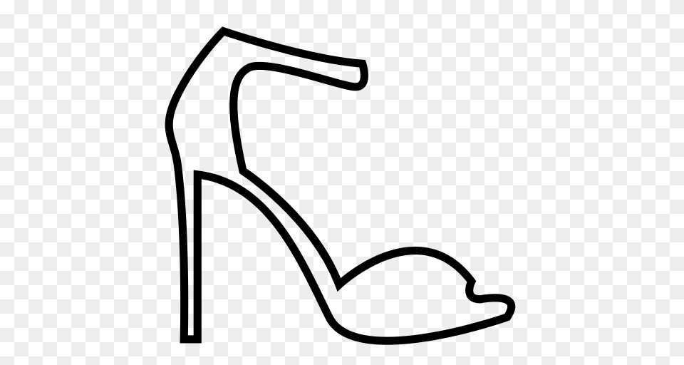 Heel Icon With And Vector Format For Unlimited Download, Gray Free Transparent Png