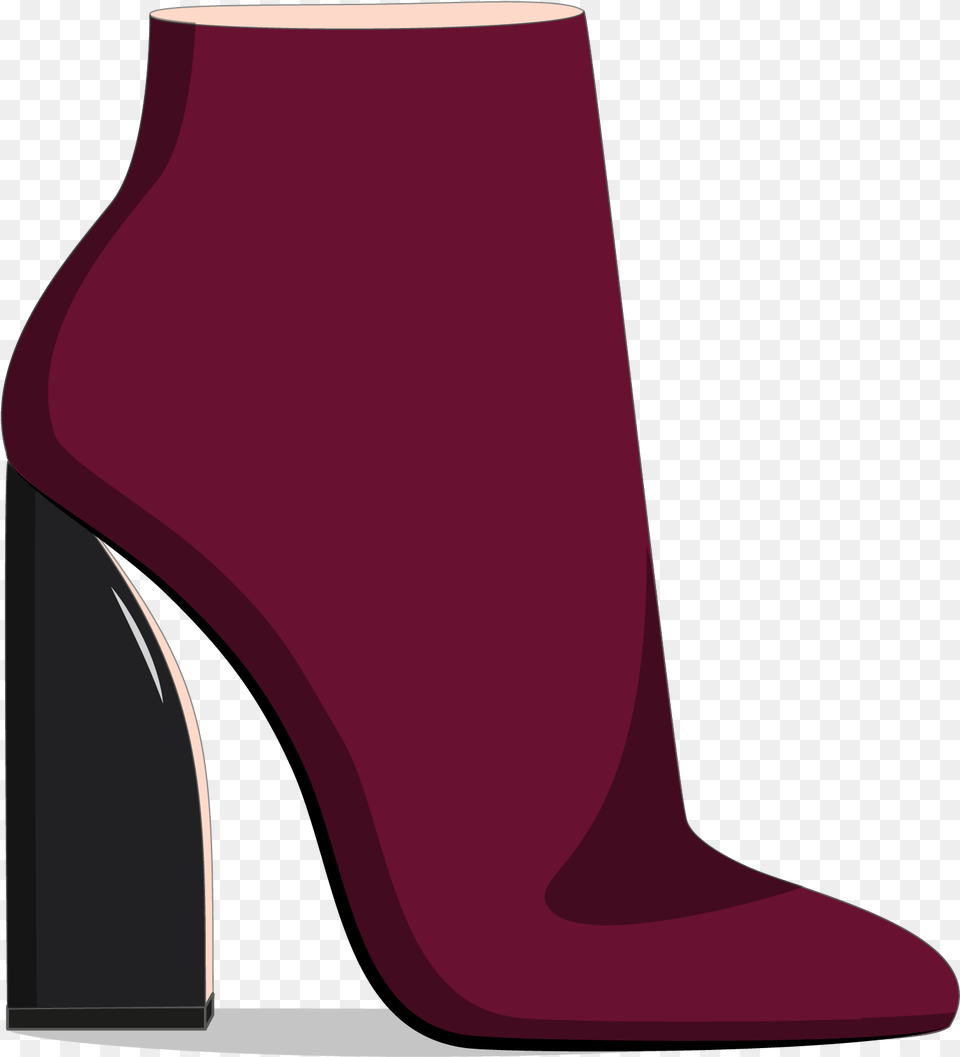 Heels Drawing Ankle Boot Basic Pump, Clothing, Footwear, High Heel, Shoe Free Png Download