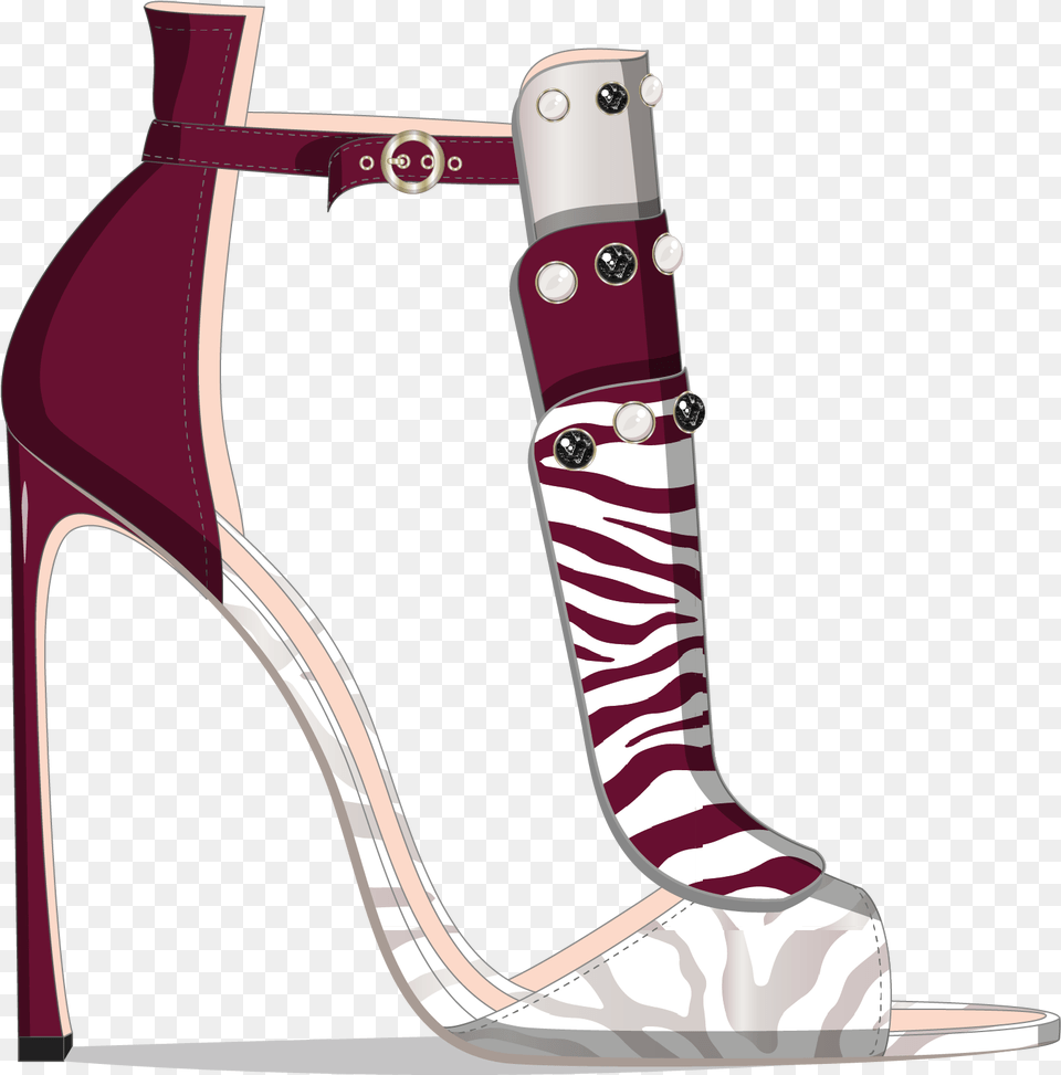 Heels Drawing Ankle Boot Drawing, Clothing, Footwear, High Heel, Shoe Free Transparent Png