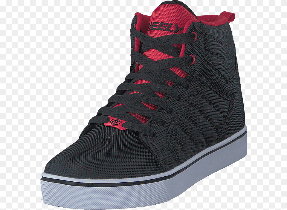 Heelys Uptown Blackred Ballistic Children39s Heelys Uptown Skate Shoe, Clothing, Footwear, Sneaker, Running Shoe Free Png