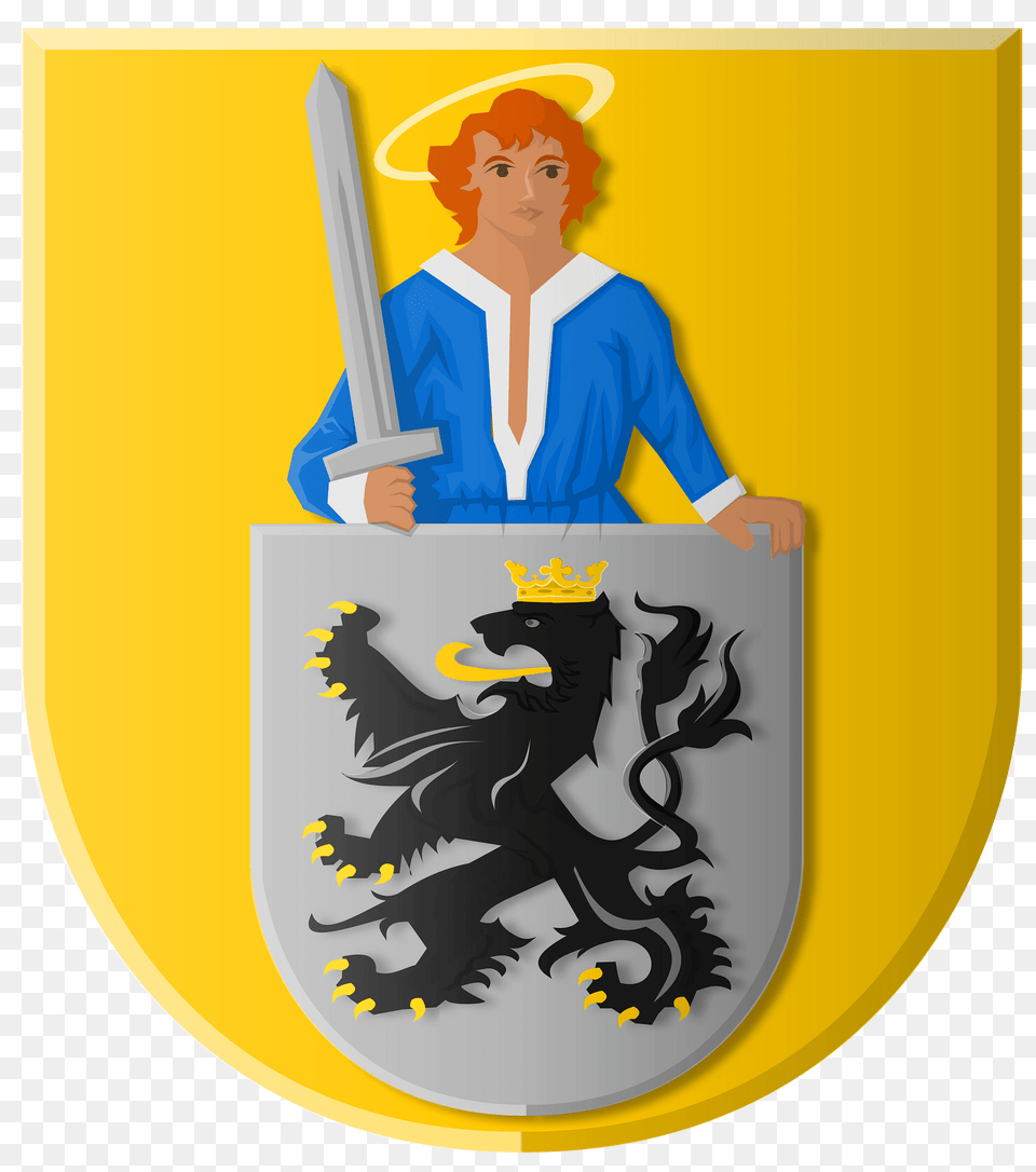 Heerlen Wapen 1867 Clipart, Armor, People, Person, Shield Png Image