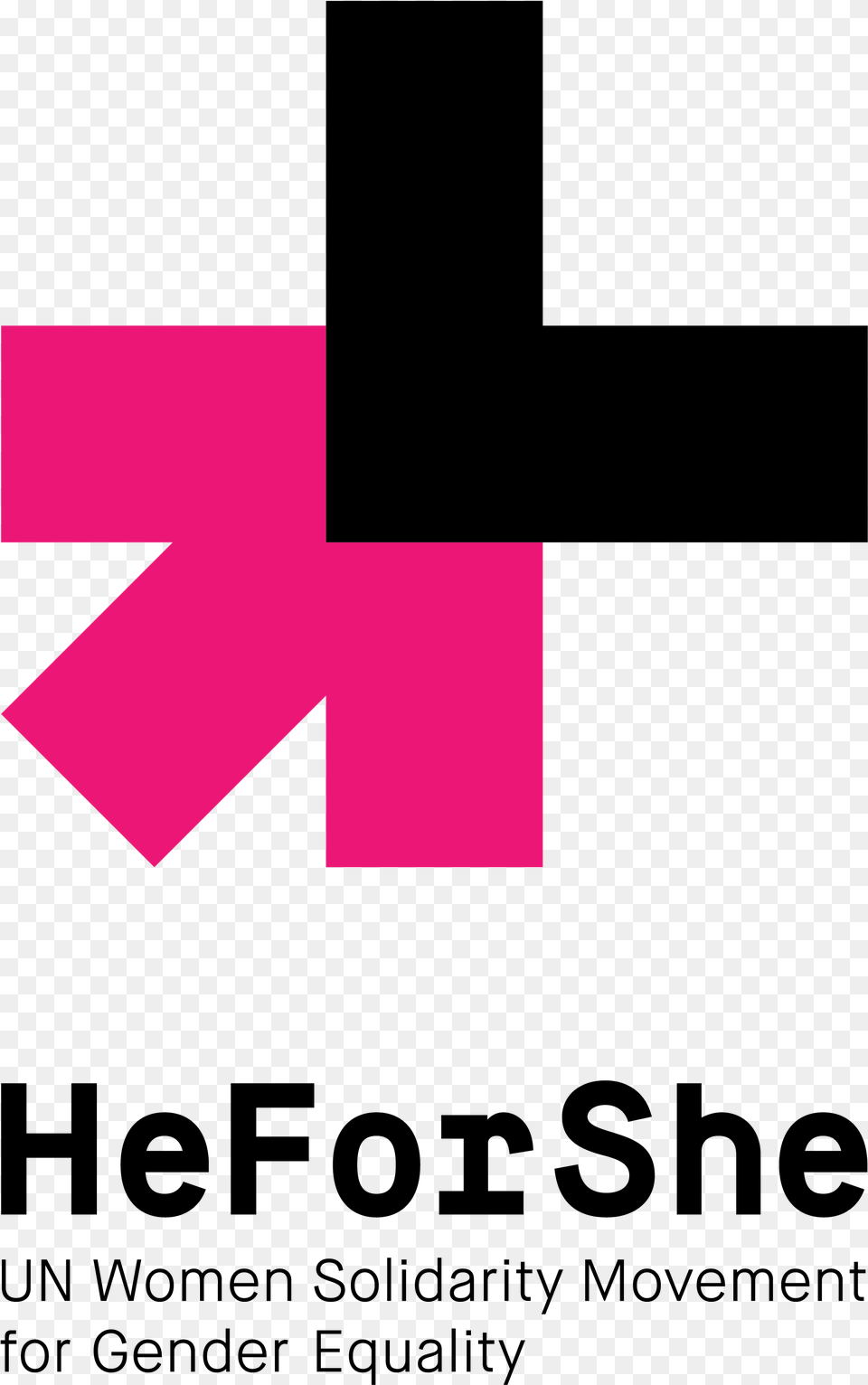Heforshe Logo Badge Withtagline Use On White Logo Heforshe Hd, Purple, Symbol Free Transparent Png