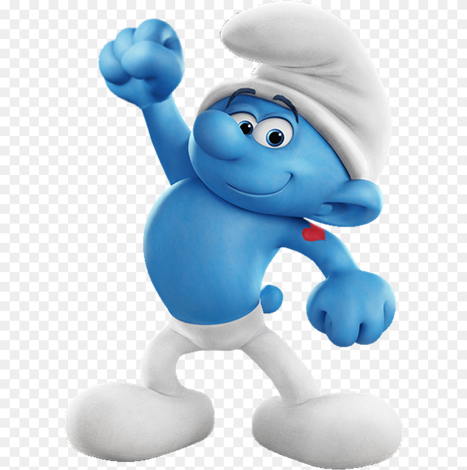Hefty Image Purepng Background Hefty Smurf The Lost Village, Plush, Toy, Face, Head Png