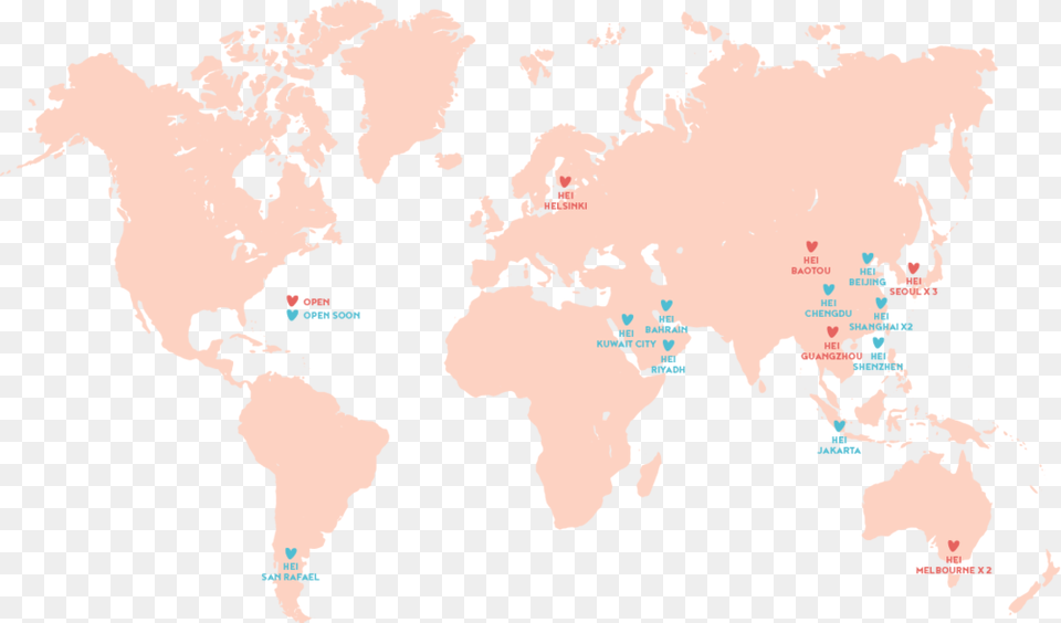 Hei World October19 World Map, Atlas, Chart, Diagram, Plot Free Png