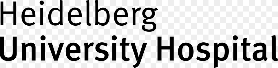 Heidelberg University Hospital Logo Black And Ahite, Gray Png