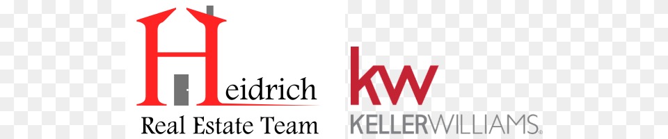 Heidrich Real Estate Team Keller Williams Logo Black Background, Text Png Image
