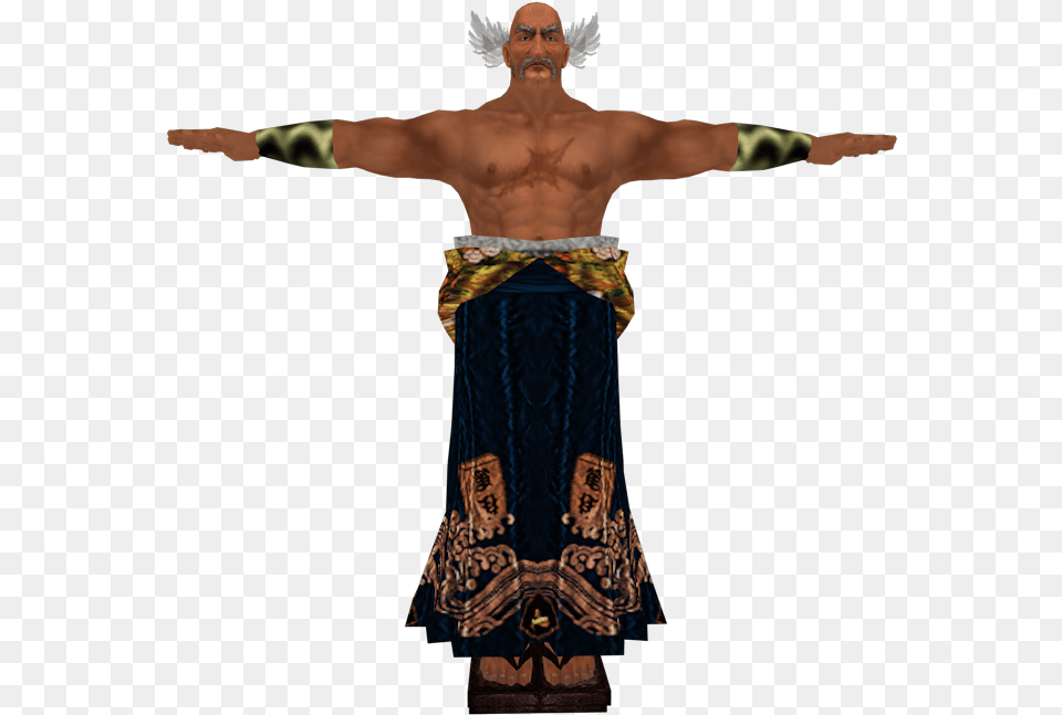 Heihachi Mishima Tekken Tag Tournament, Person, Back, Body Part, Adult Free Transparent Png