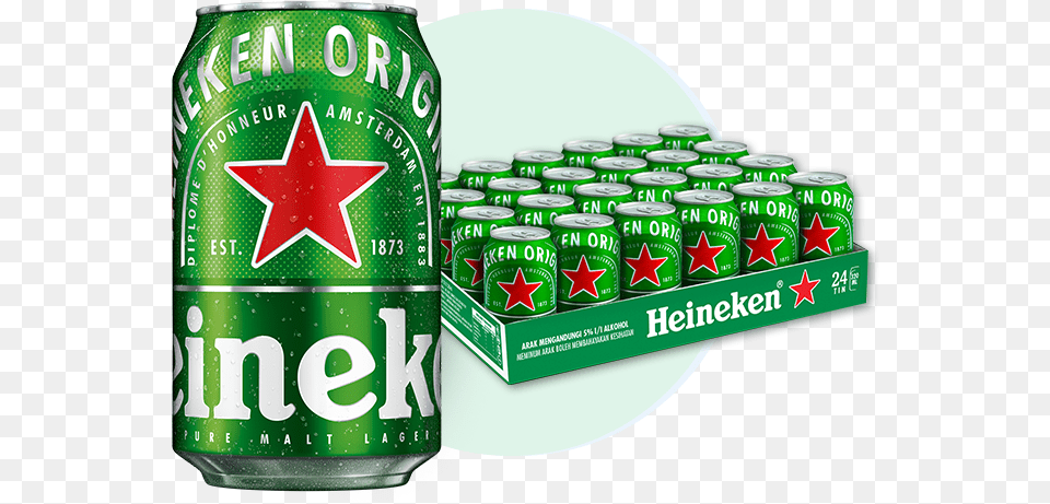 Heineken 24 Can Pack Heineken Beer Malaysia Price, Alcohol, Beverage, Lager, Tin Png