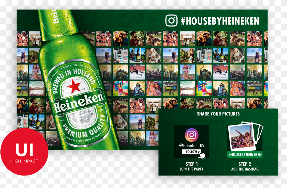 Heineken, Alcohol, Beer, Beverage, Bottle Free Transparent Png