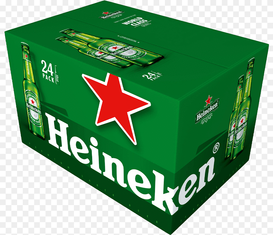 Heineken 330ml Case 24 Bottles Box, First Aid Png