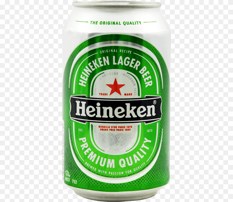Heineken 33cl Can Beer Heineken En Lata, Alcohol, Beverage, Lager, Food Free Png
