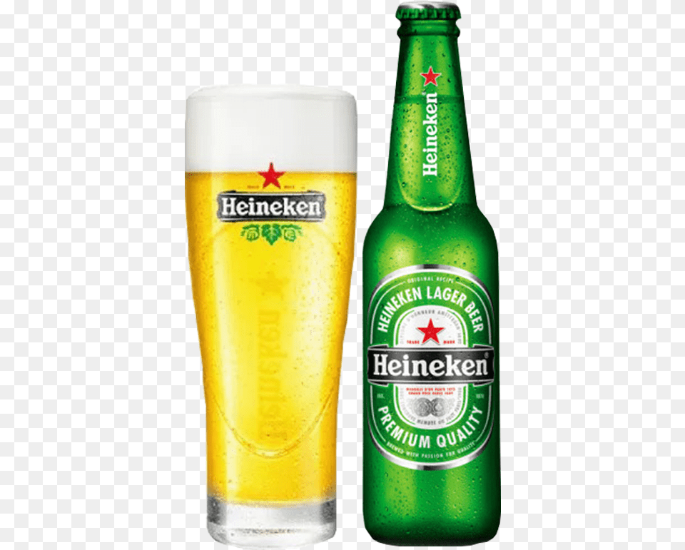 Heineken Beer Bottle, Alcohol, Beverage, Lager, Beer Bottle Free Png Download