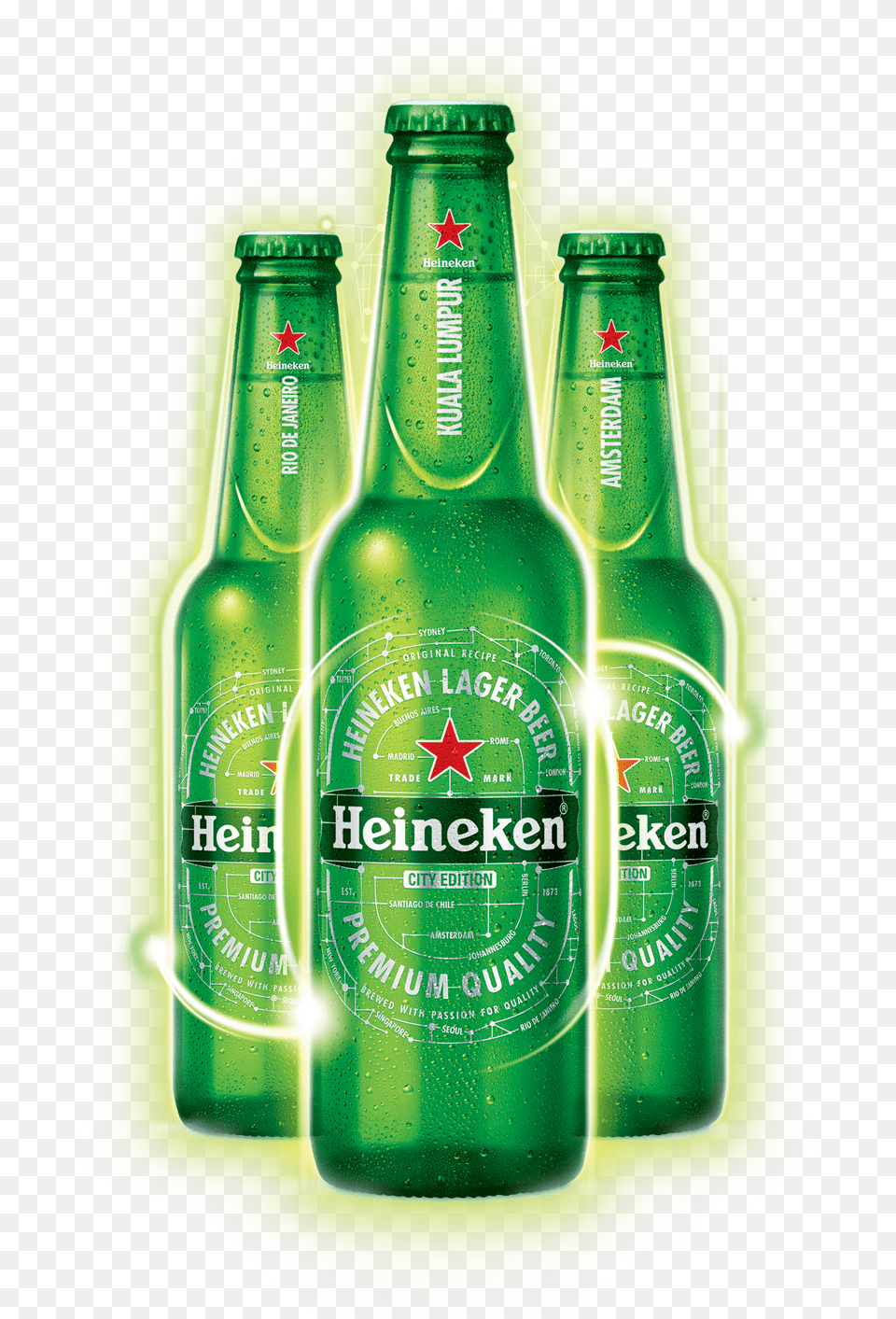 Heineken Beer Bottle Transparent, Alcohol, Beer Bottle, Beverage, Lager Free Png Download