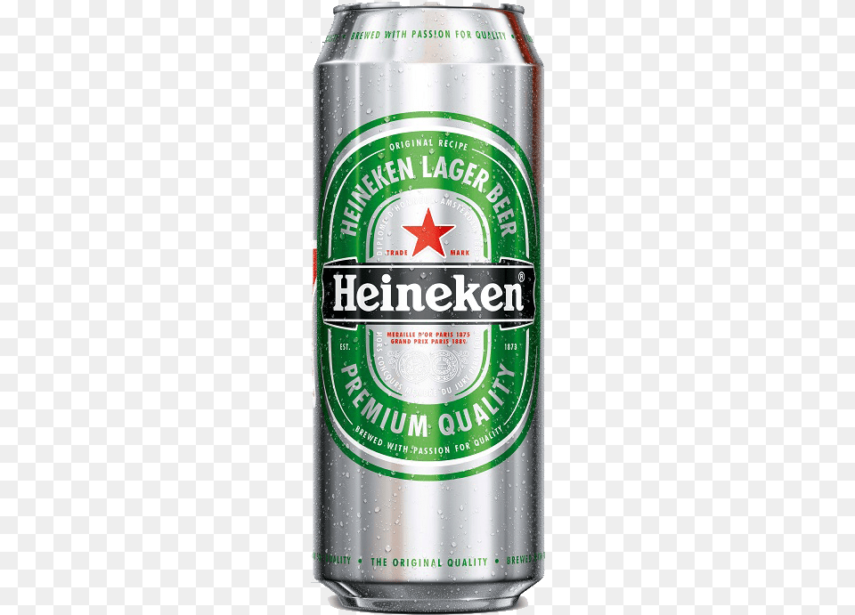 Heineken Beer Download Heineken Lager Beer, Alcohol, Beverage, Can, Tin Free Png