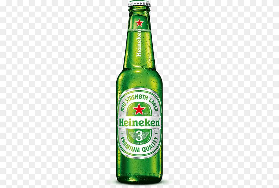 Heineken Beer Heineken, Alcohol, Beer Bottle, Beverage, Bottle Png
