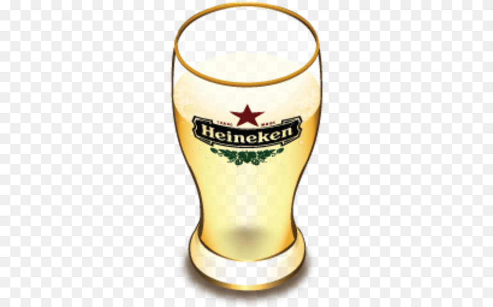 Heineken Beer Icon, Alcohol, Glass, Liquor, Beverage Png Image