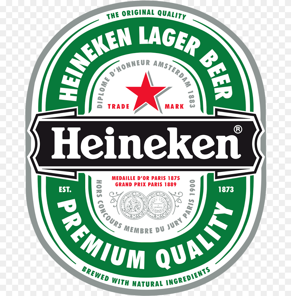Heineken Cdr Logo Gudril Tempat Amp Logo Cdr Logo Format Heineken Beer Logo, Alcohol, Beverage, Lager, Food Png Image