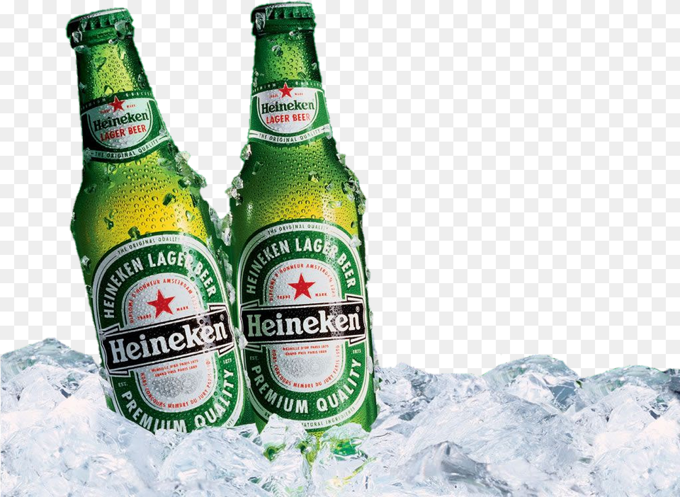 Heineken Cerveja Gelada Heineken, Alcohol, Beer, Beer Bottle, Beverage Free Transparent Png