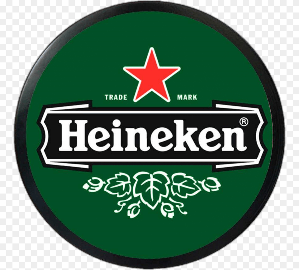 Heineken Green Logo Beer, Sticker, Symbol, First Aid, Badge Free Transparent Png
