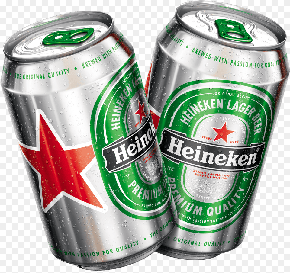 Heineken Heineken, Alcohol, Beer, Beverage, Can Free Transparent Png