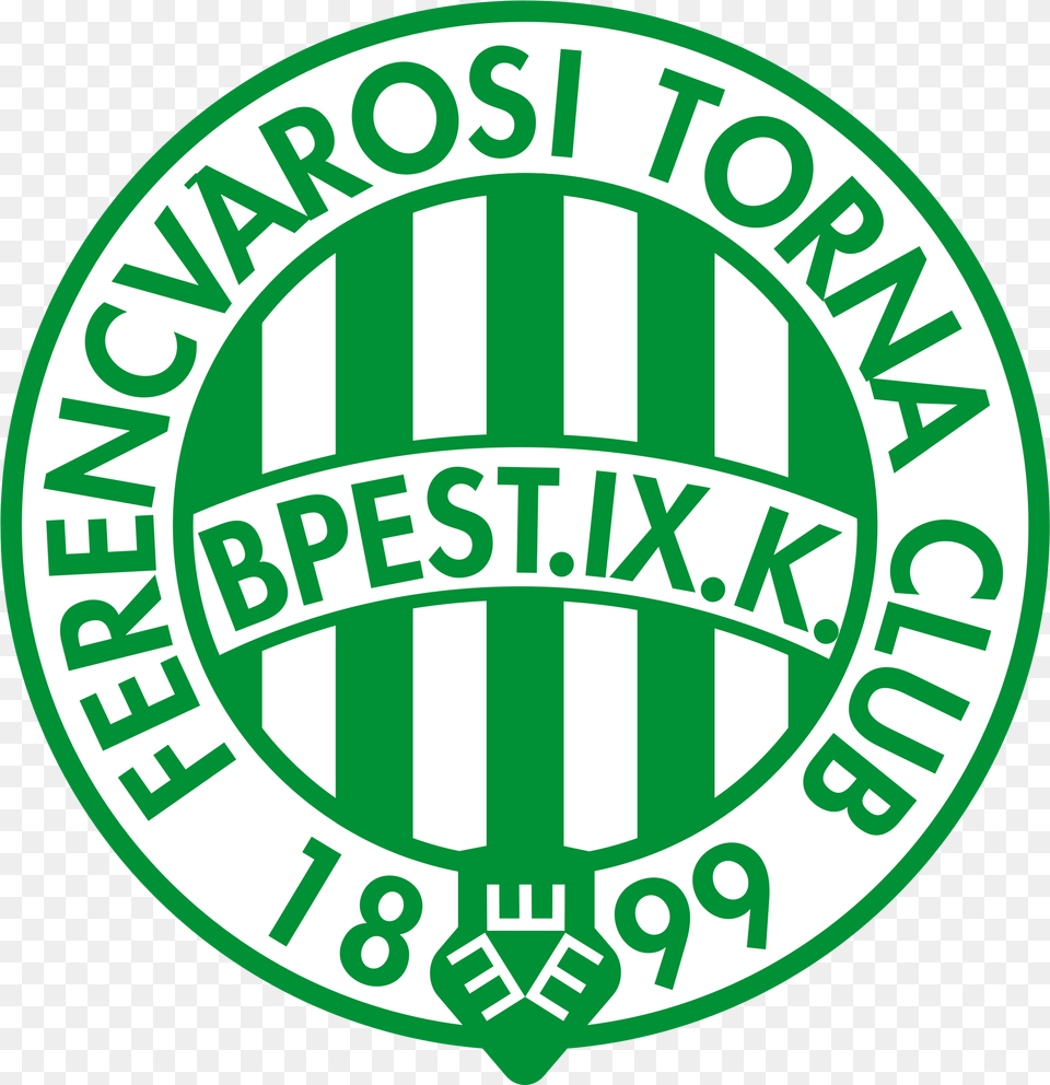 Heineken Logo 2019 4 Ferencvrosi Tc Logo, Badge, Symbol, Disk Free Png Download