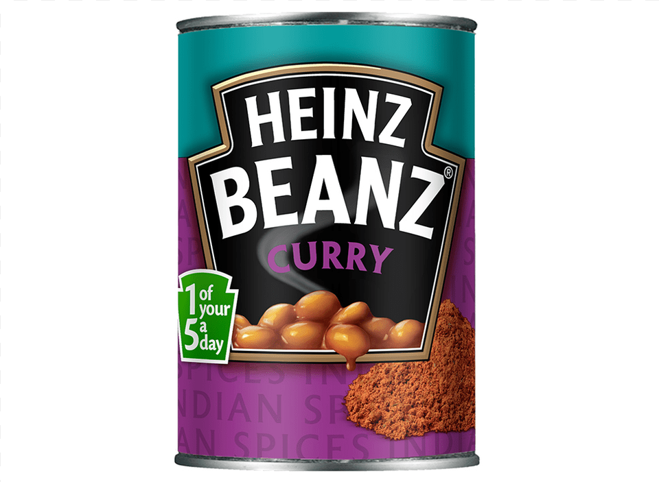 Heinz Baked Beans Curry Heinz Beans Fridge Pack, Tin, Can, Aluminium, Canned Goods Free Png