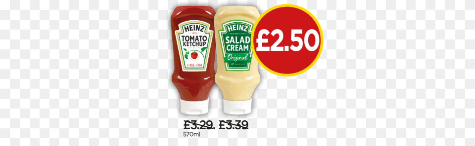 Heinz Tomato Ketchup Heinz Salad Cream, Food Free Png Download