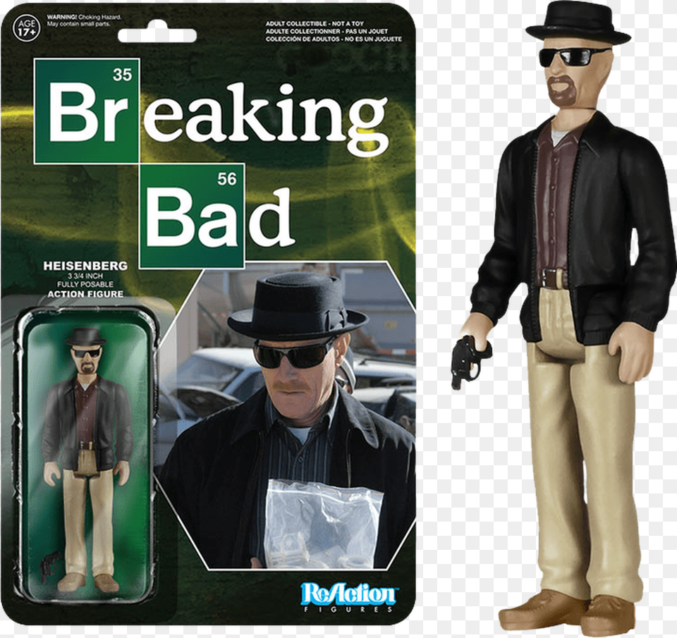 Heisenberg Reaction Figure Reaction Breaking Bad Figures, Hat, Clothing, Coat, Adult Png