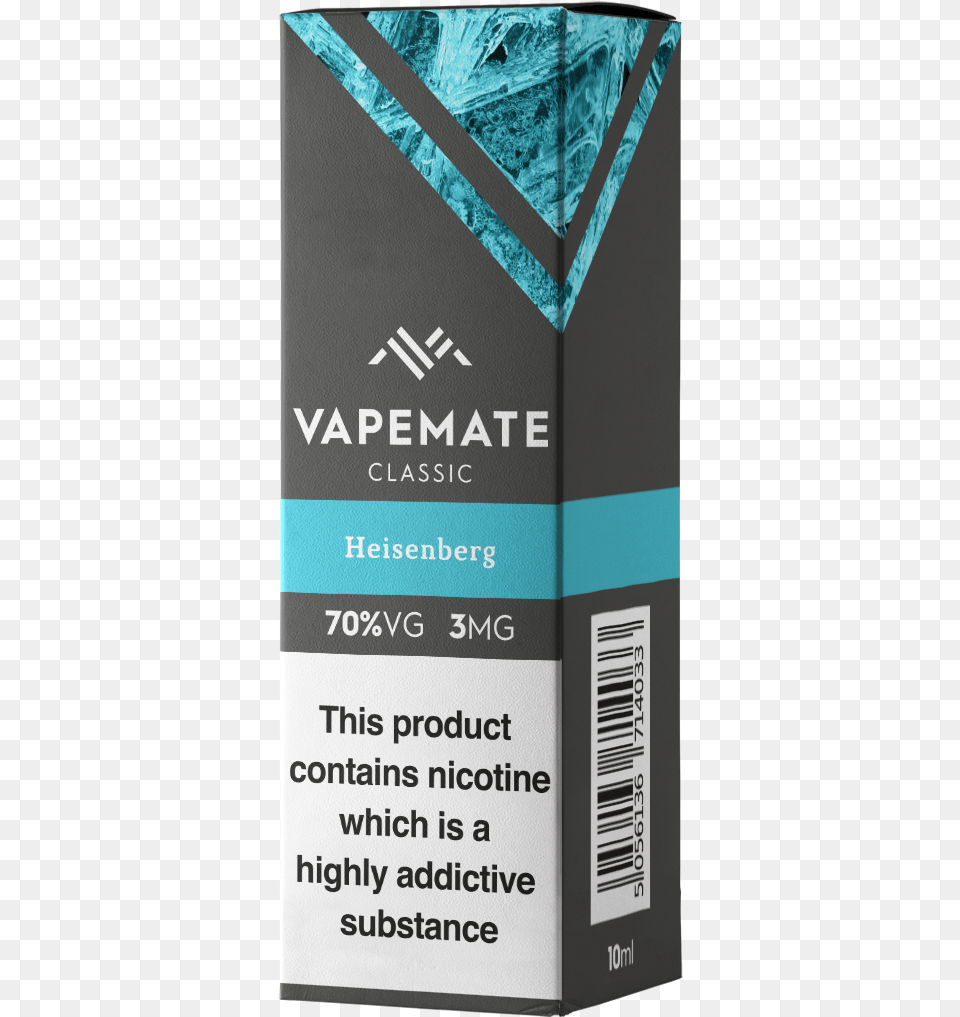 Heisenberg Vapemate E Liquid Composition Of Electronic Cigarette Aerosol, Book, Publication, Advertisement, Bottle Png Image