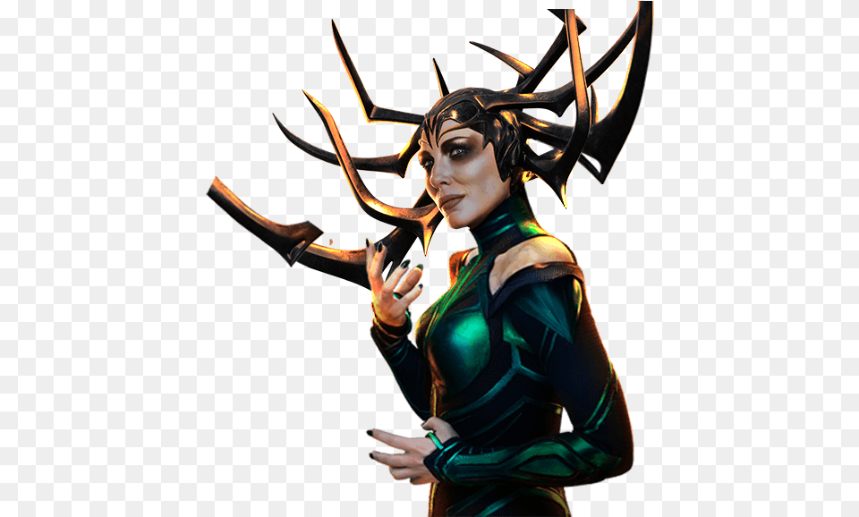 Hela Thor Ragnarok Hela Poster, Clothing, Costume, Person, Adult Free Png Download