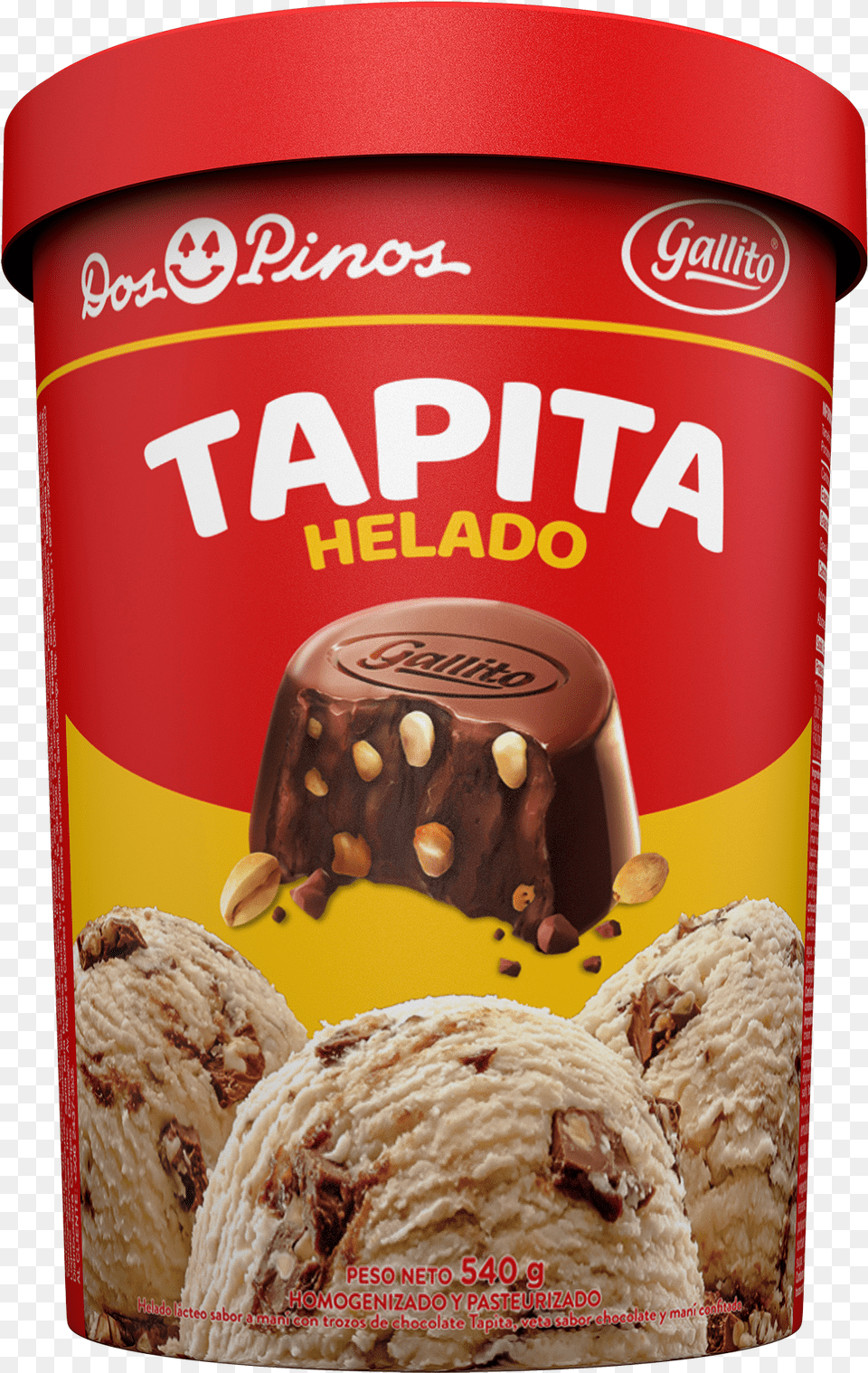 Helado Tapita Dos Pinos, Cream, Dessert, Food, Ice Cream Png