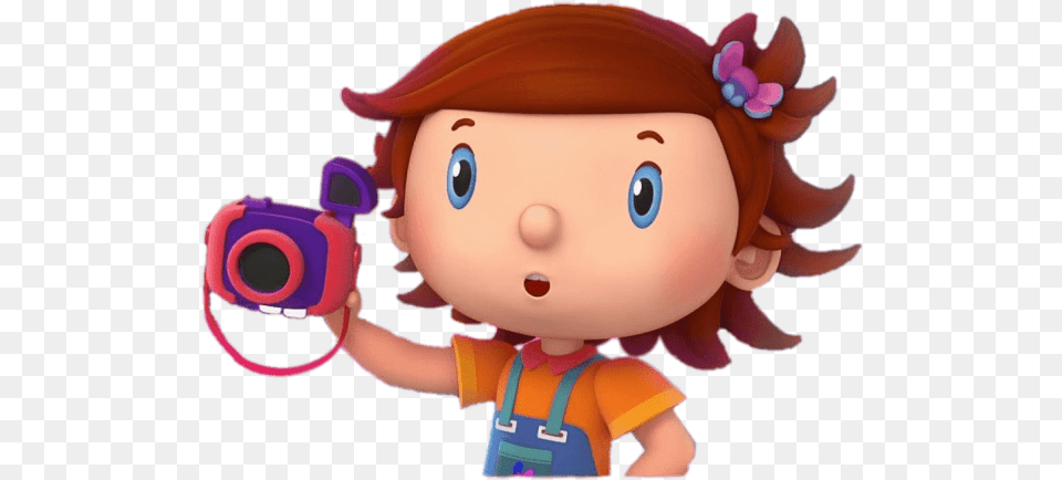 Helen Holding Camera Clipart Photo Cartoon, Toy, Doll Png Image