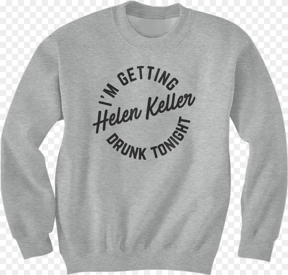 Helen Keller, Clothing, Hoodie, Knitwear, Sweater Png Image