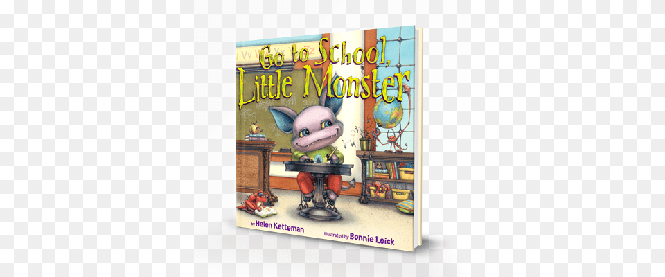 Helen Ketteman39s Soothing Rhymes And Bonnie Leick39s Go To School Little Monster By Helen Ketteman, Book, Publication, Comics, Advertisement Free Transparent Png