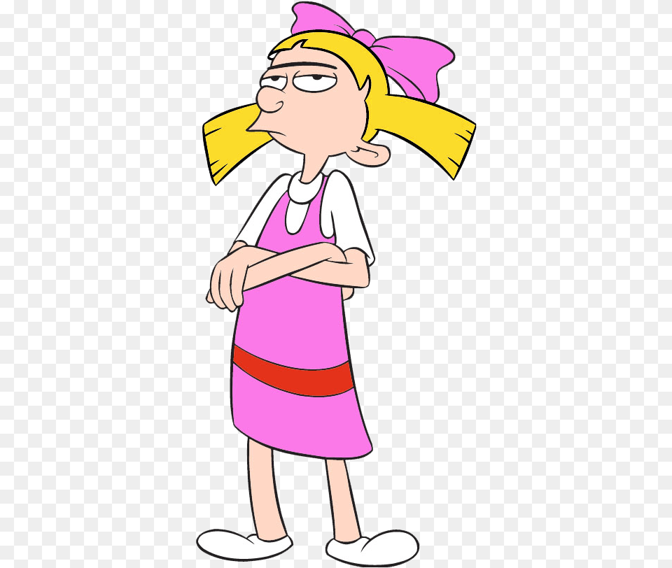 Helga Pataki From Hey Arnold Hey Arnold Helga, Child, Female, Girl, Person Free Png Download