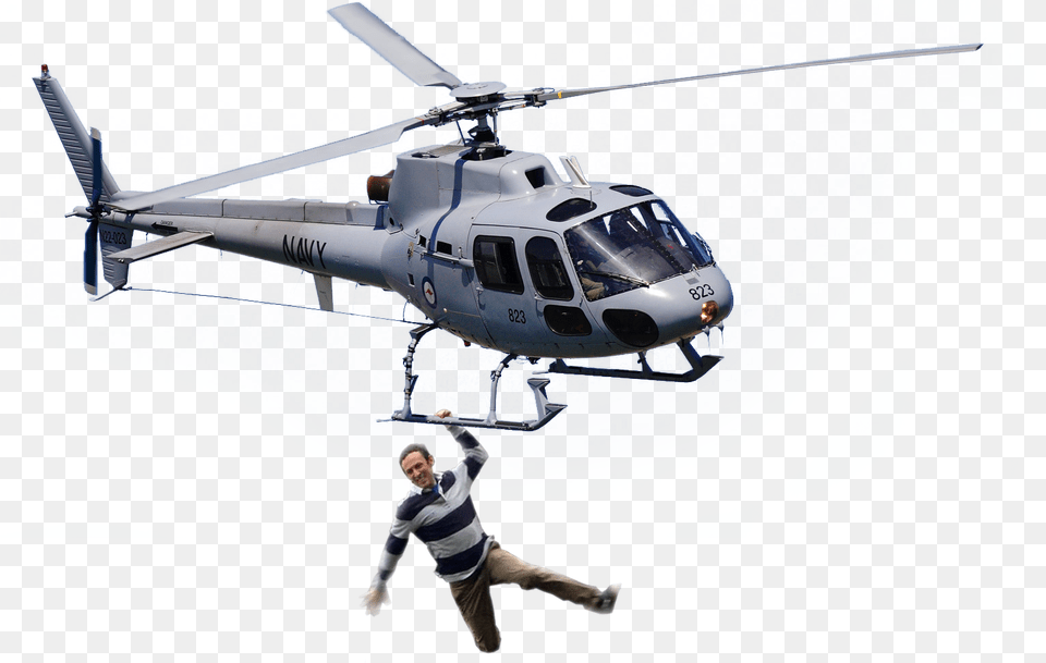 Helicopter, Vehicle, Transportation, Aircraft, Male Png