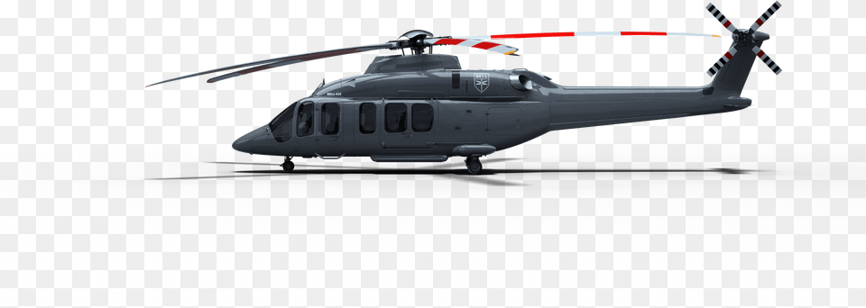 Helicopter Bell 525 Black, Aircraft, Transportation, Vehicle, Animal Png