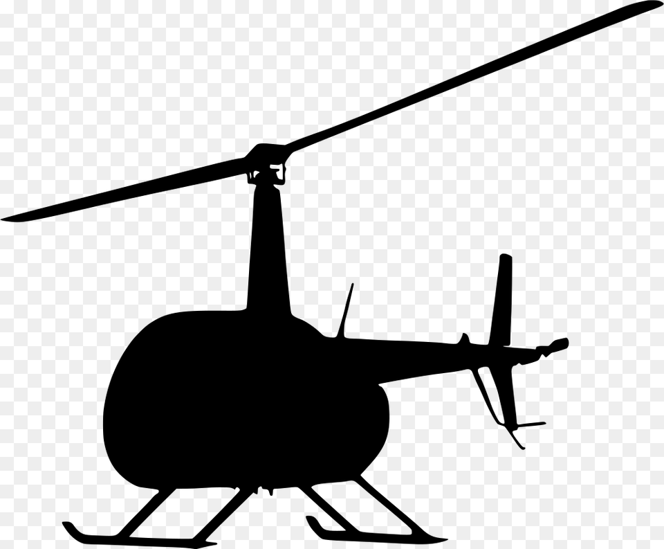 Helicopter Clip Art, Gray Png