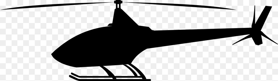 Helicopter Clipart By Dg Ra Silhouette Helicopter Clip Art, Gray Free Png Download