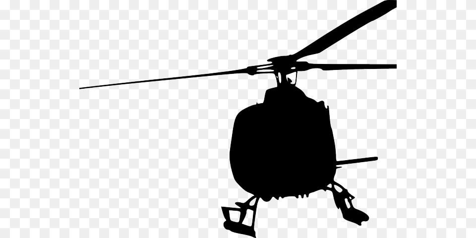 Helicopter Clipart Helicopter Silhouette, Aircraft, Transportation, Vehicle, Head Free Transparent Png