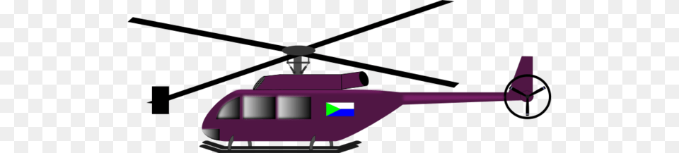 Helicopter Clipart Purple, Aircraft, Transportation, Vehicle Free Transparent Png