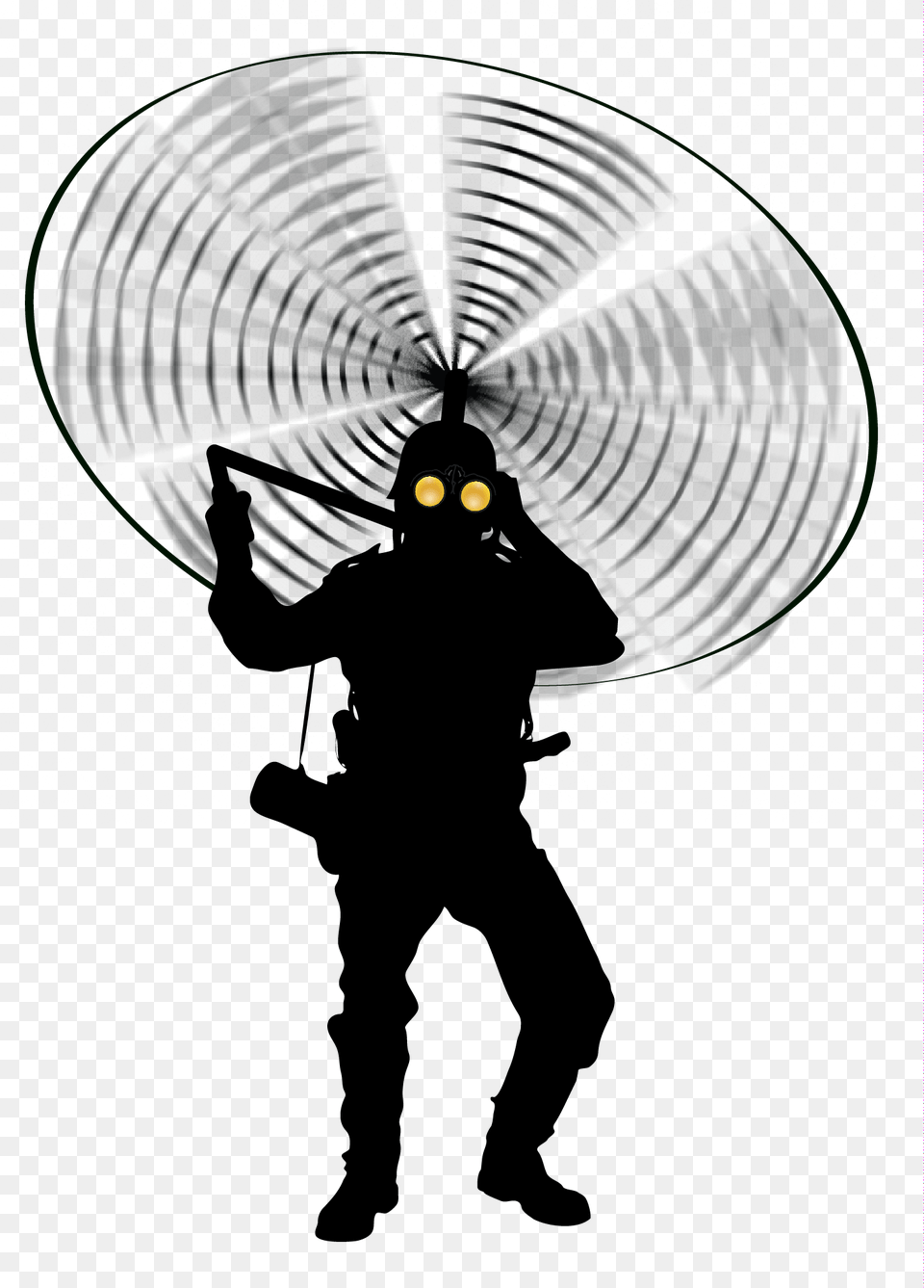 Helicopter Guy People Vector, Silhouette, Person, Clothing, Footwear Free Png Download