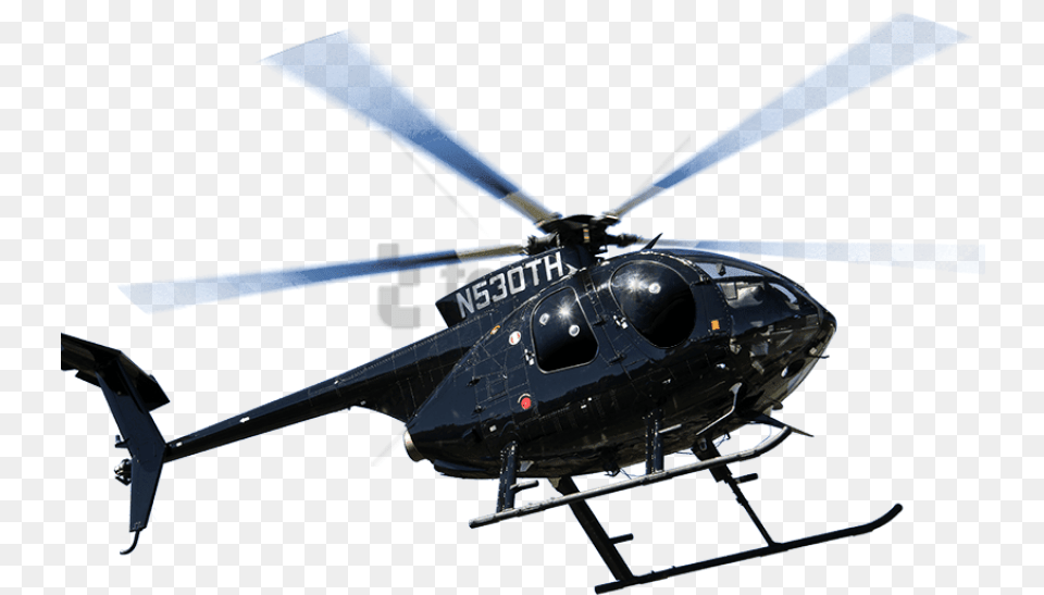 Helicopter Image Helicopter With Light, Aircraft, Transportation, Vehicle Free Png Download