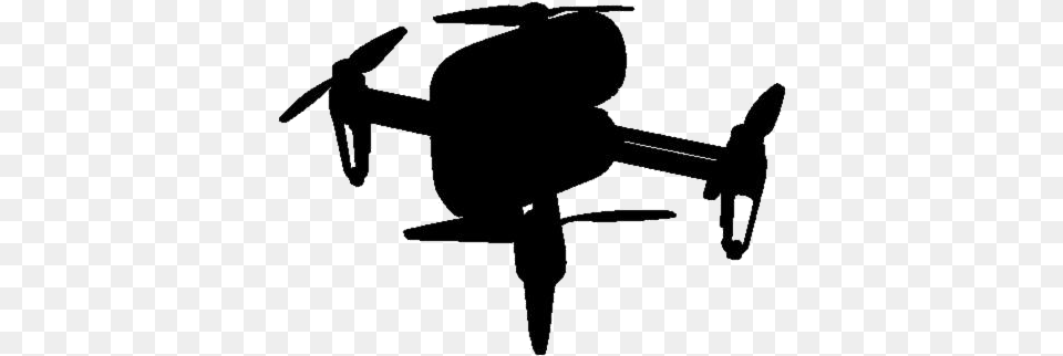Helicopter Rotor, Silhouette Png Image