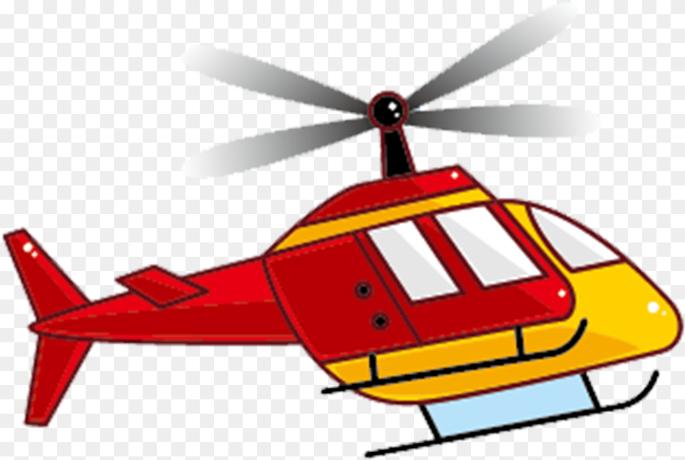 Helicopter Rotor Airplane Helicoptero Clipart, Aircraft, Transportation, Vehicle, Appliance Png Image