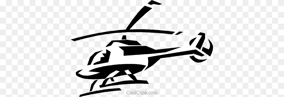 Helicopter Royalty Vector Clip Art Illustration, Aircraft, Transportation, Vehicle, Animal Free Png Download