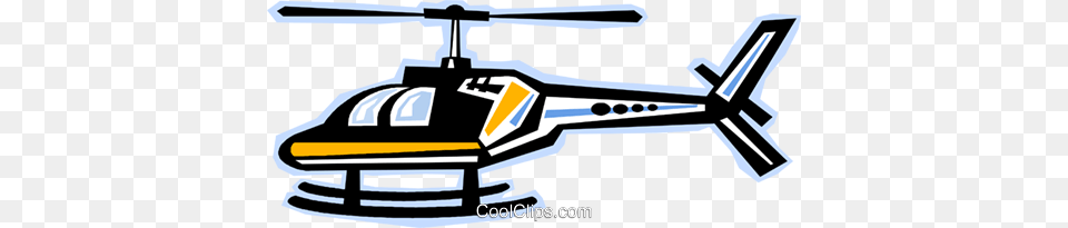 Helicopter Royalty Vector Clip Art Illustration, Aircraft, Transportation, Vehicle Png