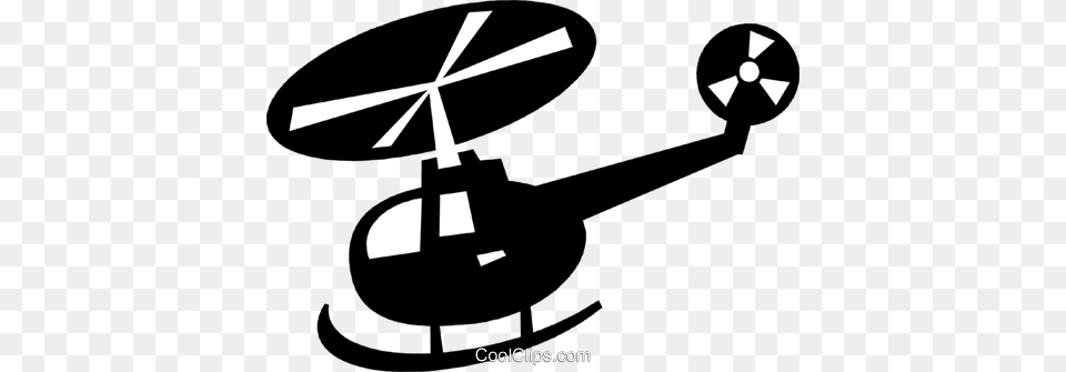 Helicopter Royalty Vector Clip Art Illustration, Aircraft, Transportation, Vehicle Free Png Download